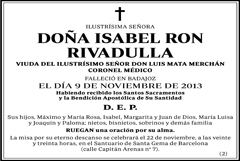 Isabel Ron Rivadulla